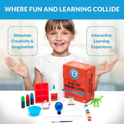 STEM Toys by Griddly Games - Art & Science Kits for Kids Age 8-12 Fun & Educational Science Toys, Engaging Kids Activity Kit, Perfect Science Kit for Hands-on Learning (Just Add Baking Soda)