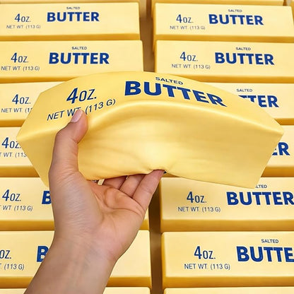 Butter Squishy Stick, Big 9.5'' Slow Rising Squeeze Stress Relief Squishies for Office & Desk Use (Giant)