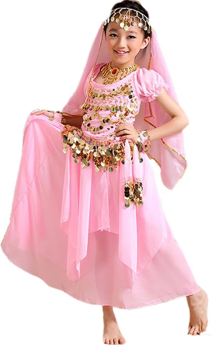 Astage Girls Princess Costume Halloween Clothing Carnival Dress Dance All Sets