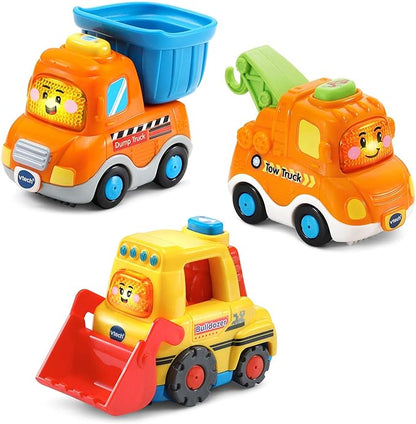 VTech Go! Go! Smart Wheels Construction Vehicle Pack