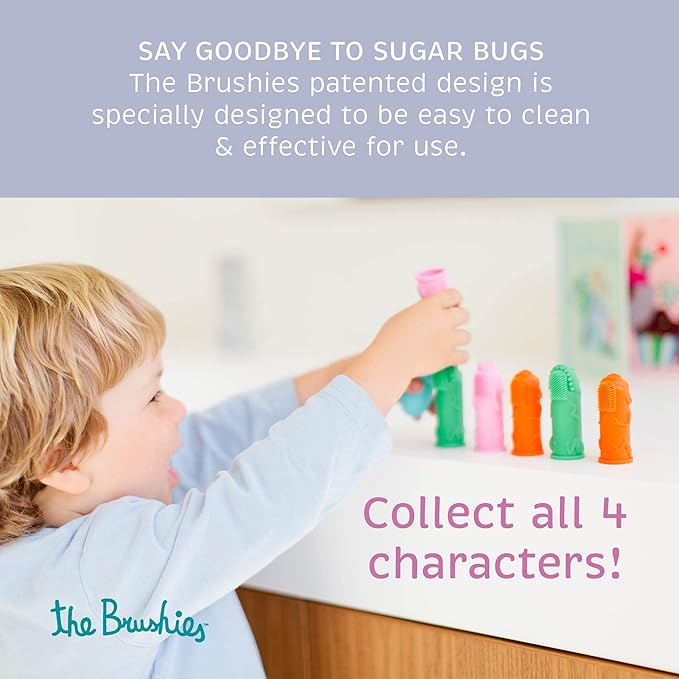 Momo The Monkey Baby & Toddler Toothbrush/Dental Item/Youth Tooth & Gum Care/Ages 4 Weeks to 4 Years