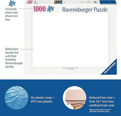 Ravensburger Disney-Pixar Movies 1000 Piece Jigsaw Puzzle for Adults - 12000298 - Handcrafted Tooling, Made in Germany, Every Piece Fits Together Perfectly