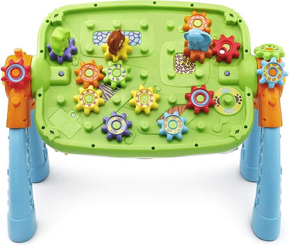 VTech GearZooz 2-in-1 Jungle Friends Gear Park (Frustration Free Packaging), Multicolor