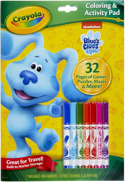 Crayola Blues Clues Color & Activity, 32 Coloring Pages, Gift
