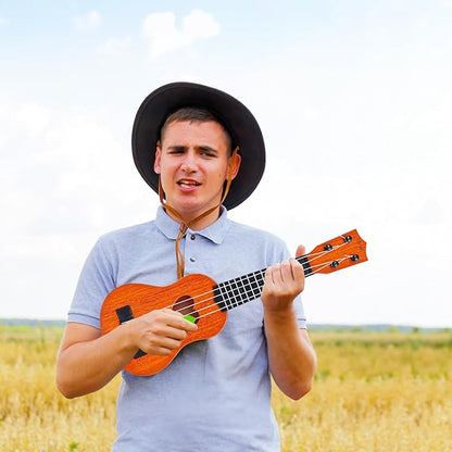 Kids Toy Classical Ukulele,17 Inch 4 Strings Guitar Ukulele Musical Toy,Educational Guitar Toy for Toddlers and Preschoolers