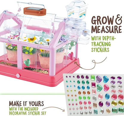 Kids Plant Growing Kit: Terrarium Kit for Kids,Science STEM Toy & Craft Growing Kits for Ages 4-8 Birthday Easter Gifts for Girls 4, 5, 6, 7, 8, Year Old - Gardening Set Toys