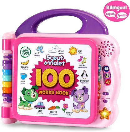 LeapFrog Scout and Violet 100 Words Book, Purple