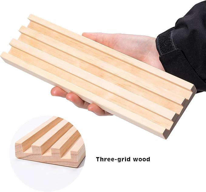 Domino Racks Trays Set of 8 - Mexican Train Dominoes Accessories - Domino Holders Organizer for Mexican Train Chickenfoot and Other Domino Games