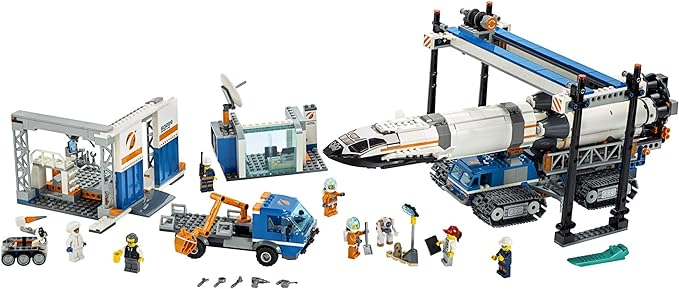 LEGO City Rocket Assembly & Transport 60229 Building Kit (1055 Pieces)