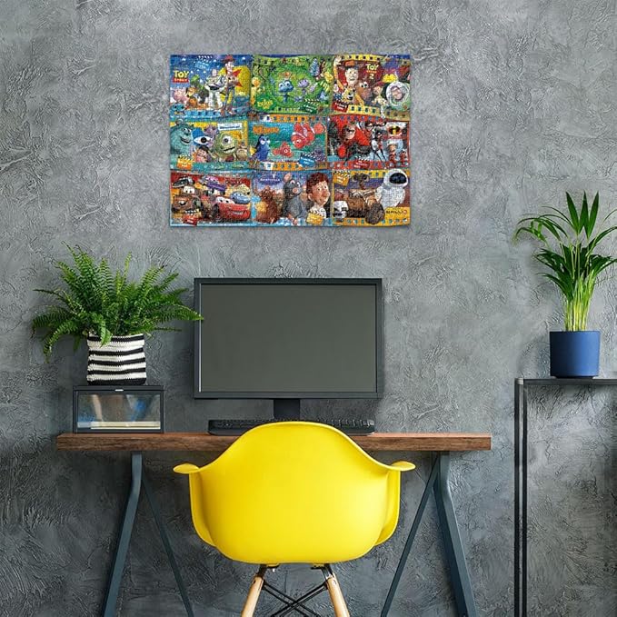 Ravensburger Disney-Pixar Movies 1000 Piece Jigsaw Puzzle for Adults - 12000298 - Handcrafted Tooling, Made in Germany, Every Piece Fits Together Perfectly