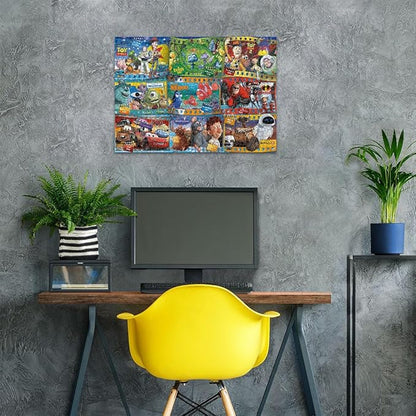 Ravensburger Disney-Pixar Movies 1000 Piece Jigsaw Puzzle for Adults - 12000298 - Handcrafted Tooling, Made in Germany, Every Piece Fits Together Perfectly