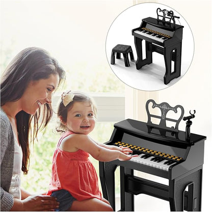 Toy Pianos for Kids Ages 3-7 - with Piano Keyboard Stickers for Toddler Piano Learning Beginners 37 Keys 4 5 6 Years Old Girls and Boys Birthday Gift