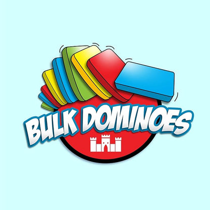 Bulk Dominoes Plastic Bulk 100pcs – Building and Stacking and Chain Reaction Toppling STEAM Toy Blocks for Kids (Clear Red)