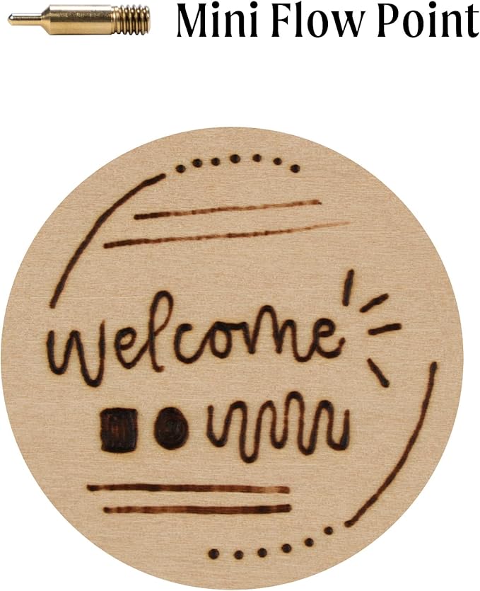 Walnut Hollow Creative Versa Tool with Variable Temperature Control for Woodburning, 11 Points (Tips), Original Version, Basic Pack