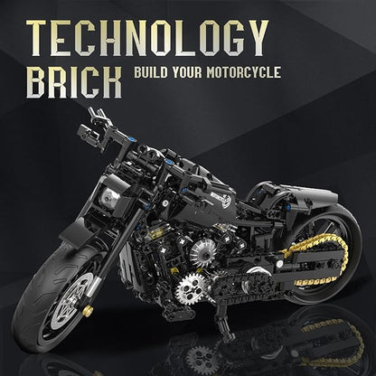 1:8 Motorcycle Building Set for Adults, Building Blocks for Adults, Collectible Toy for 14 15 16+ Years Old Boys, Teenage Boys Gifts on Birthday(579PCS)