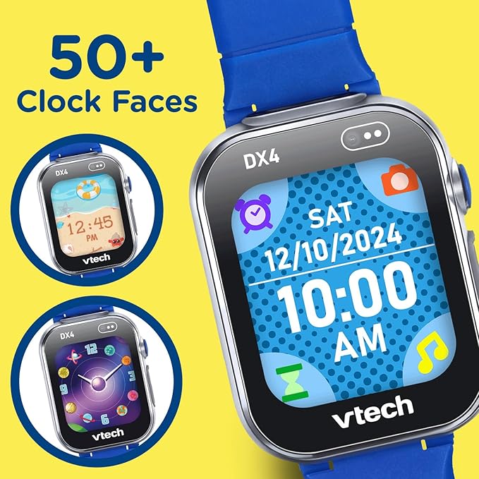 VTech KidiZoom Smartwatch DX4, Blue