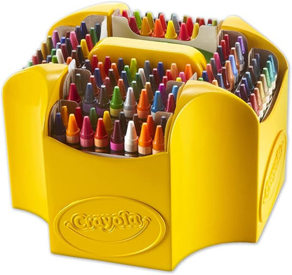 Crayola Ultimate Crayon Caddy with Lid and Sharpener, 152 Crayons (520030)