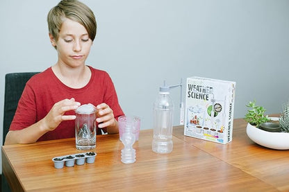 4M Toysmith: Green Science Kits Weather Science Kit, Exciting Activity to Help you Understand How our Weather Works, STEM, Mini Observatory, For Boys & Girls Ages 8 and up