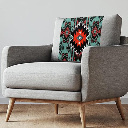 Classic Recliner Headrest Cover Fabric Western Sofa Headrest Slipcovers Covers Pet Scratch Resistant Non Slip Couch Headrest Covers for Home 3 Pack