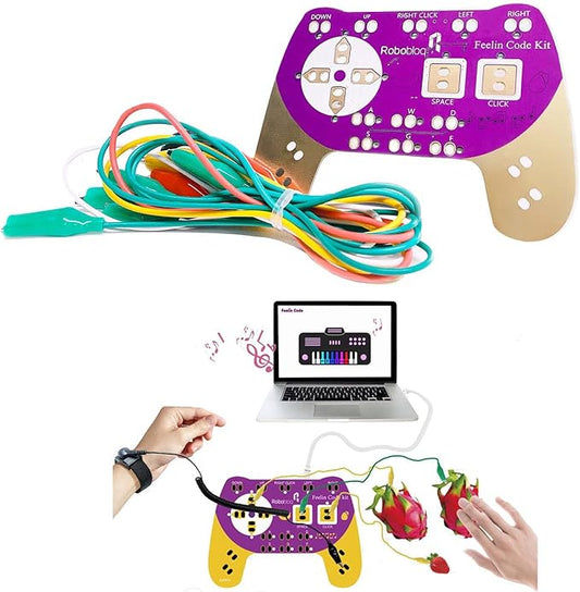 STEM Toys, Science Kits for Kids Age 6+, Circuit Board for Kids, Simple Circuit Kit, Learning Primary Circuit Toy, Use Any Conductor and Hand to Form A Circuit, Invention Kit for Everyone