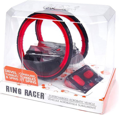 HEXBUG Ring Racer, Self-Stabilizing Rechargeable Remote Control Robot Toys for Kids, STEM Toys for Boys & Girls Aged 8 & Up, (Colors May Vary)