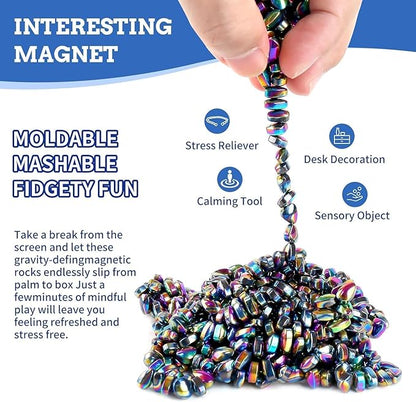 1100pcs Putty, Fidget Toys, Fidget Toys Adults ，Sensory Toys，Adults Gifts,Desk Fidgets Toys for Office Stress/Anxiety Relief (1100 PCS(Colour))