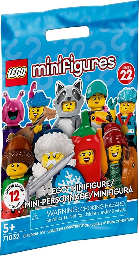 LEGO Minifigures Series 22 71032 Limited Edition Building Kit; Collectible Toys for Creative Fun for Ages 5+ (1 of 12 to Collect)