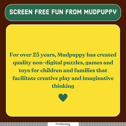 Mudpuppy Mighty Dinosaurs - Tri Fold Magnetic Puzzles Featuring Two 20 Piece Dinosaur Themed Artwork