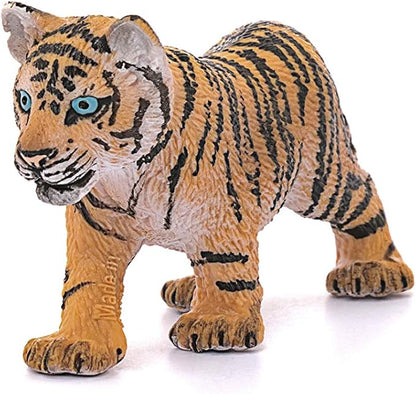 Schleich Wild Life, Animal Figurine, Animal Toys for Boys and Girls 3-8 years old, Tiger Cub, Ages 3+