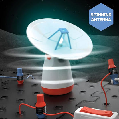 Discovery #Mindblown Circuitry Space Station Galactic Experiment Set, Build-It-Yourself Engineering Toy Kit, Explore The Science of Motion, Great Gift for Kids, 26-Piece, Age 8+