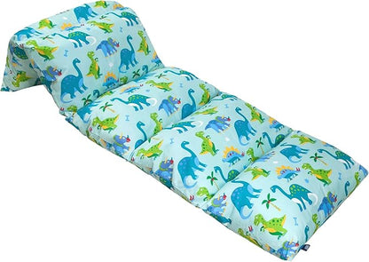 Wildkin Microfiber Pillow Lounger, 87 X 27 Inches, Dinosaur Land