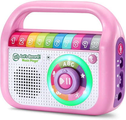 LeapFrog Let's Record! Music Player, Pink