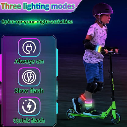 12 PCS LED Light Up Bracelets,LED Glow Flashing Wristbands,LED Glow Bracelets,Glow in The Dark Party Supplies for Sports,Camping,Festivals,Concerts,Raves and Night Events,6 Colors