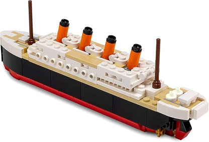 Brick Loot Titanic Building Blocks Mid-Sized Set, Toy Ship Model Kit, Building Bricks Sets for Adults or Kids 6 Year Old +, Home Decor, Quality Blocks Compatible with Lego & Major Brands, 217 Pieces