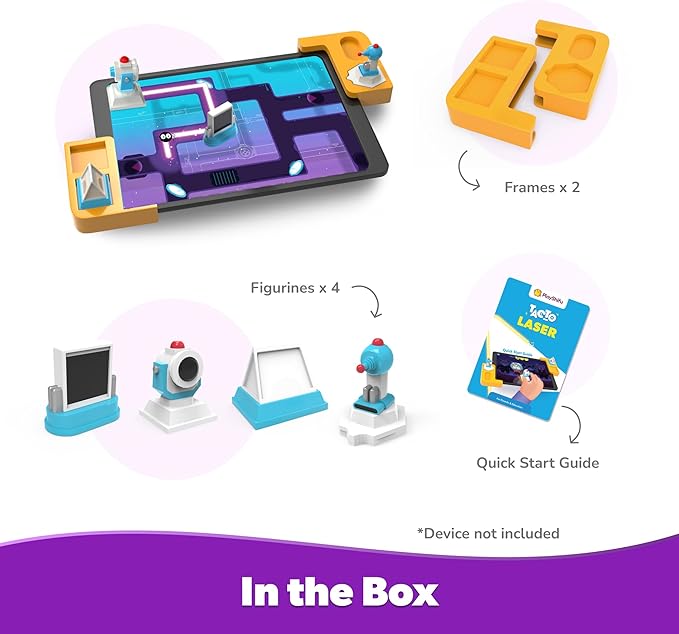 PlayShifu Tacto Laser (Kit + App) : AR Laser Based Educational Birthday Gifts for 4-8 Year Olds | Interactive Science Kit for Kids | Brain Games, STEM Learning | 200+ Puzzles (Device Not Included)