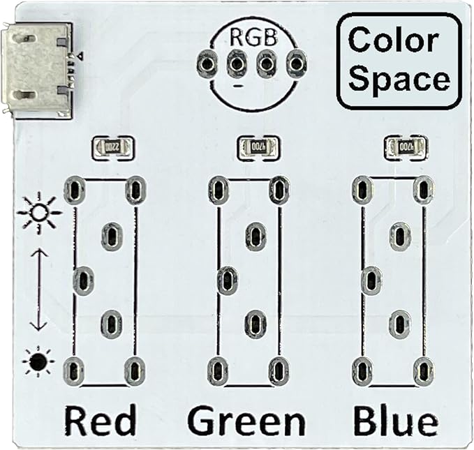 DIY Soldering Practice Kit RGB Practice Learning Electronics Training Board