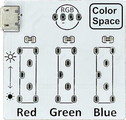 DIY Soldering Practice Kit RGB Practice Learning Electronics Training Board