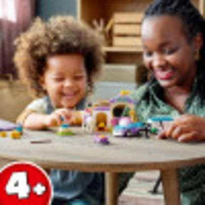 LEGO Friends Horse Training and Trailer Building Set 41441 with Stables, Car, Horse Toy, and Foal Figure, Great Gift Idea for Girls and Boys 4 Plus Years Old