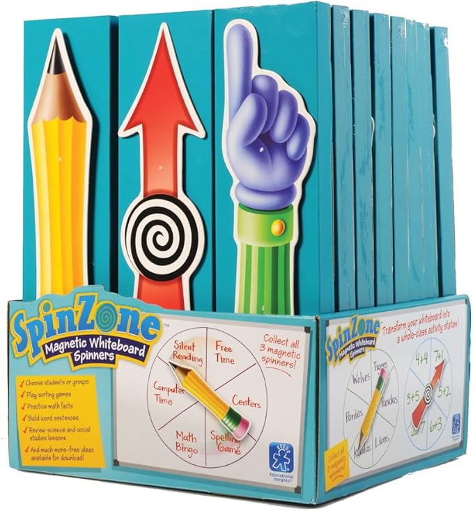 Educational Insights Spinzone Pop, Set of 24
