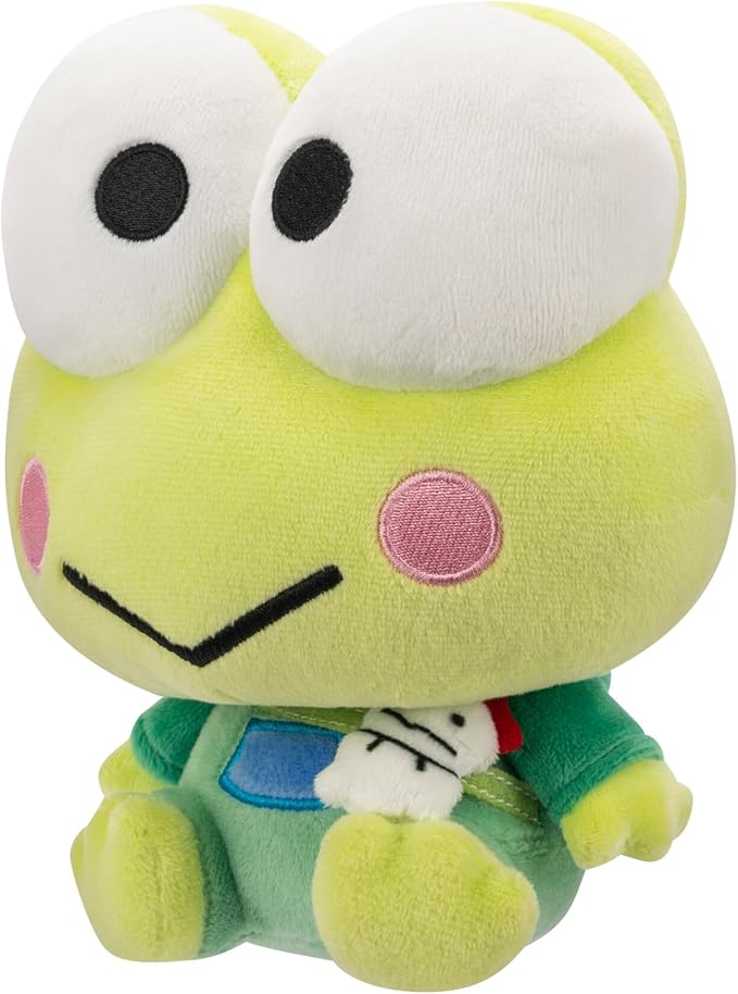 Jazwares Hello Kitty and Friends, Keroppi Series 1 Plush - Hoodie Fashion and Bestie Accessory - Officially Licensed Sanrio Product from