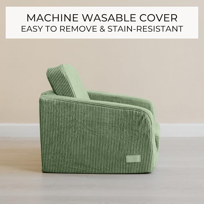 ZICOTO Sturdy Toddler Chair and Couch - The Perfect Kids Sofa for Girls and Boys - Ideal Fold Out Sofa Chairs to Give Your Kids a Safe and Fun Place to Sit