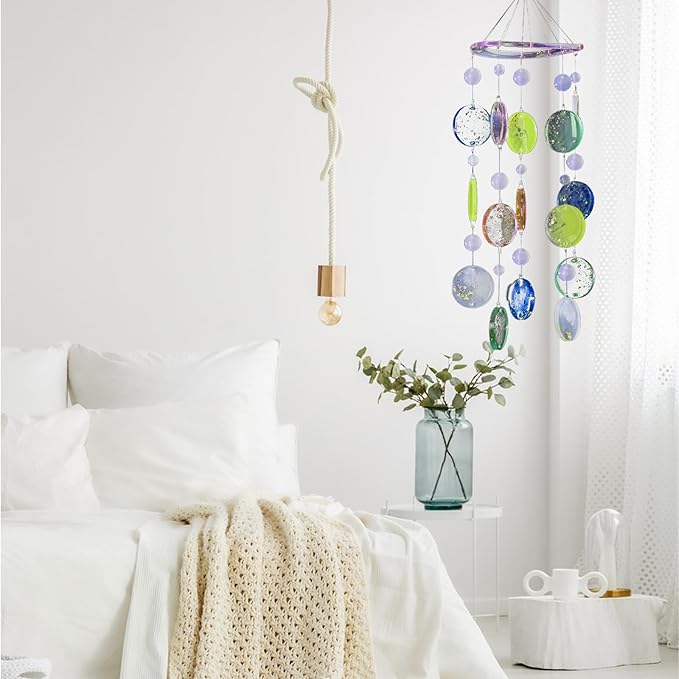 Wind Chimes Resin Molds Silicone for Home Decor Create Art DIY Wind-Bell Supplies Epoxy Acrylic Resin Molds Decorations Kit