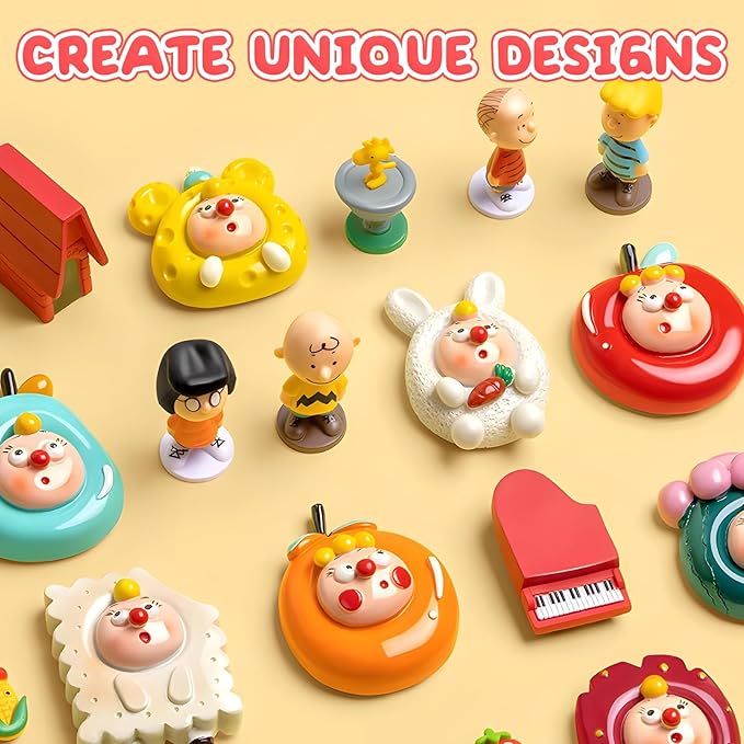 Skirfy Pottery Clay Air Dry Clay Kit,2.6lb of Clay Paint with 6 Paint Pots&Paint Brush,Ceramic Clay Pottery Clay for Wheel,Clay Making Kit for Kids Art Craft for Kids 6+,White,Gray,Nature Color