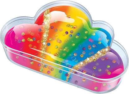 CRA-Z-Slimy Over The Rainbow Slimy Creations Kit - Rainbow Slime Mixing Set, 12 Pre Made Slime Colors with Add-in Charms, Kids Arts & Crafts Set for Boys and Girls Ages 6 and Up, Ages 8 and Up
