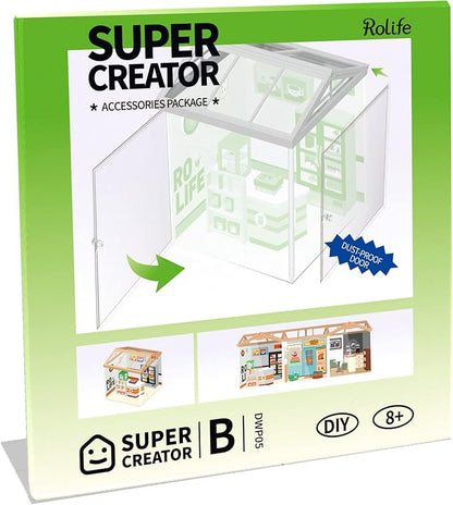 Rolife Dust Cover Door for Plastic Mini House Building Set P05