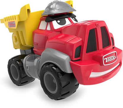 Tonka 06269 Interactive Talking Truck Toy for Toddlers Ages 2+ - Made of Sturdy Plastic with 20+ Sounds, Multicolor