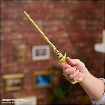 Wizarding World Harry Potter, 12-inch Magical Collector Voldemort Wand with Stand & Die-cast Icon, Magical Artifacts Series