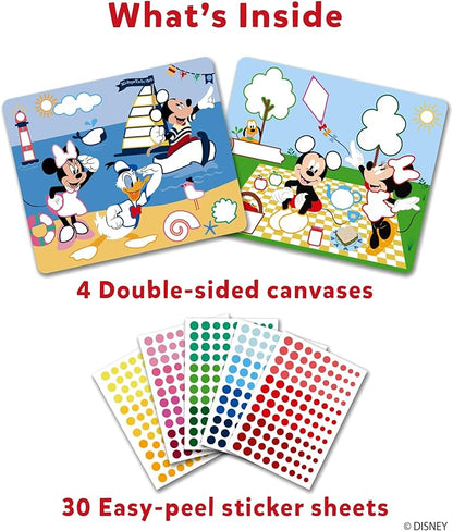 Skillmatics Art Activity - Dot It Disney Mickey and Friends, Mess-Free Sticker Art for Kids, DIY Craft Kits, Scrapbooking, Gifts for Boys & Girls Ages 3, 4, 5, 6, 7