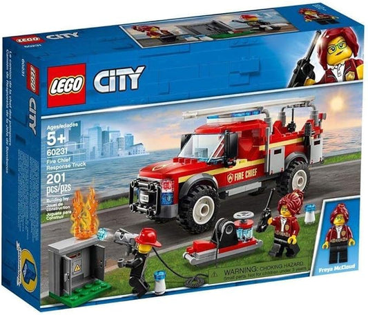 LEGO City Fire Chief Response Truck 60231 Building Kit (201 Pieces)