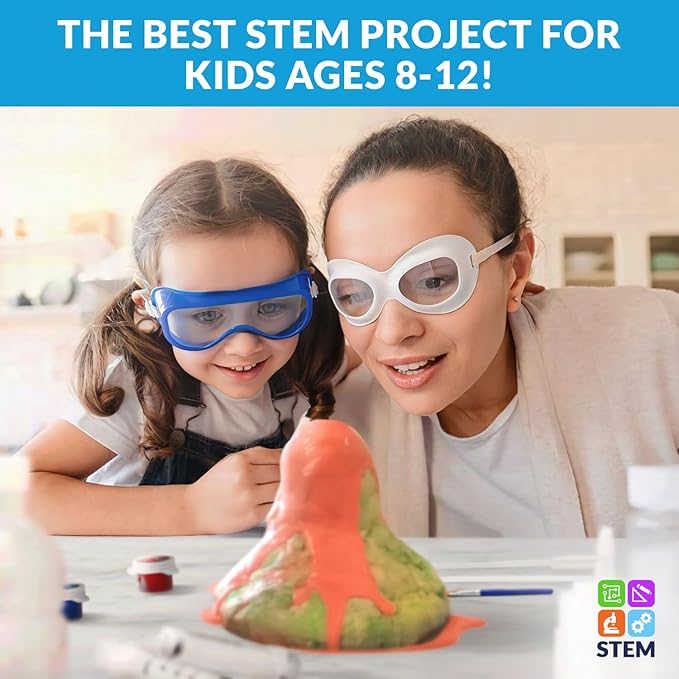 STEM Toys by Griddly Games - Art & Science Kits for Kids Age 8-12 Fun & Educational Science Toys, Engaging Kids Activity Kit, Perfect Science Kit for Hands-on Learning (Just Add Baking Soda)